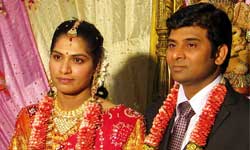 Thyagarajan & Kavitha, Success Story, Kalyanamalai takes the credit for initiating my son�s marriage, kalyanamalai Matrimony magazine