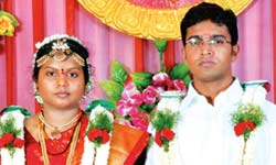 Varadarajan & Manjula, Success Story, Marriage was finalized within a month of registration, kalyanamalai Matrimony magazine